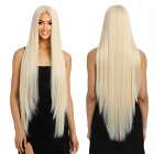 Sexy lace front pruik met superlang lichtblond haar Jordan Sexy lace front pruik met superlang lichtblond haar Jordan