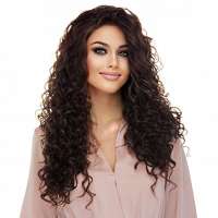 Lace front pruik met krullen model Shania kleur 4